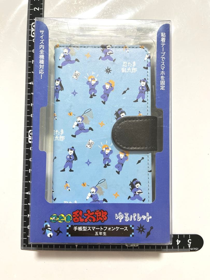 忍たま乱太郎　五年生デザイン　ゆるパレット　スマホケース