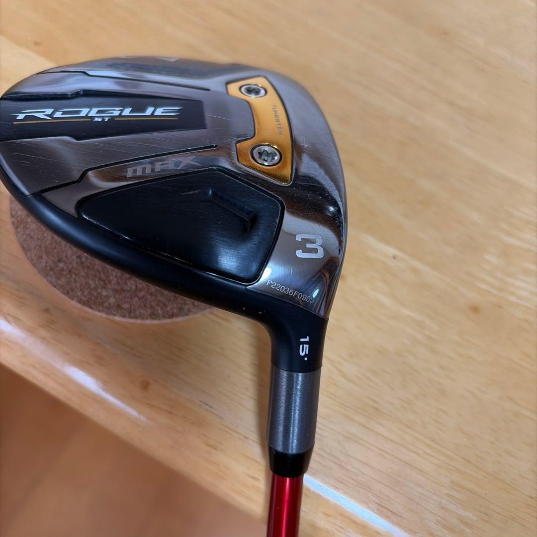 Callaway Rogue ST Max 3番ウッド 15°