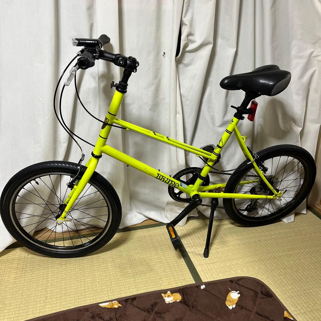 ミニベロ　Bruno MIXTE カスタマイズ　7s→8s その他　美車です！！