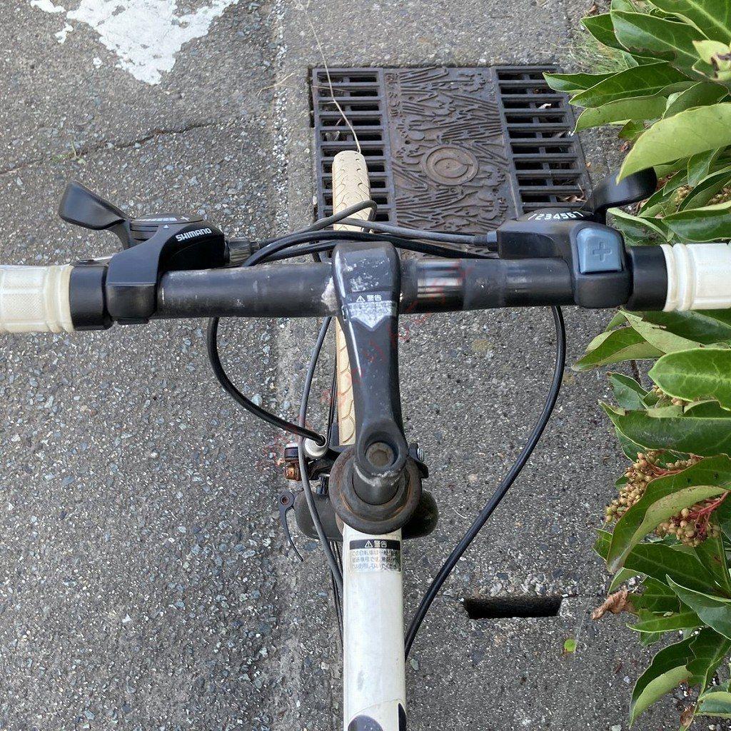 【走り快調！】 点検/整備済 21段変速 700c クロスバイク 街乗り 自転車
