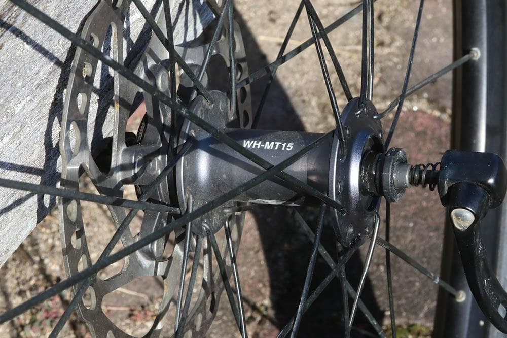 26インチ☆ホイールセット☆Shimano☆前後セット☆シマノ☆MT15