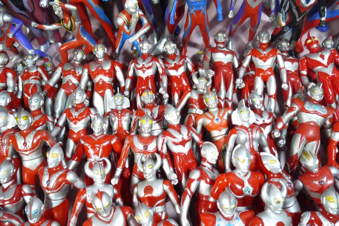 ウルトラヒーローシリーズ　ビックサイズソフビ　165体