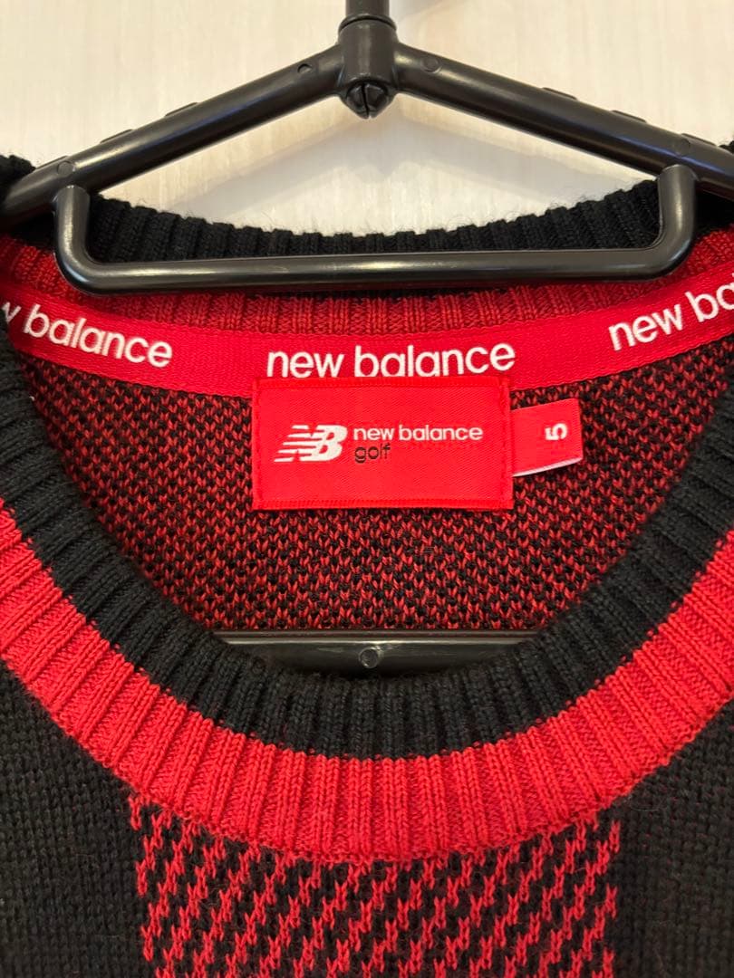【美品】new balance golf セーター　ニット　Lサイズ　メンズ