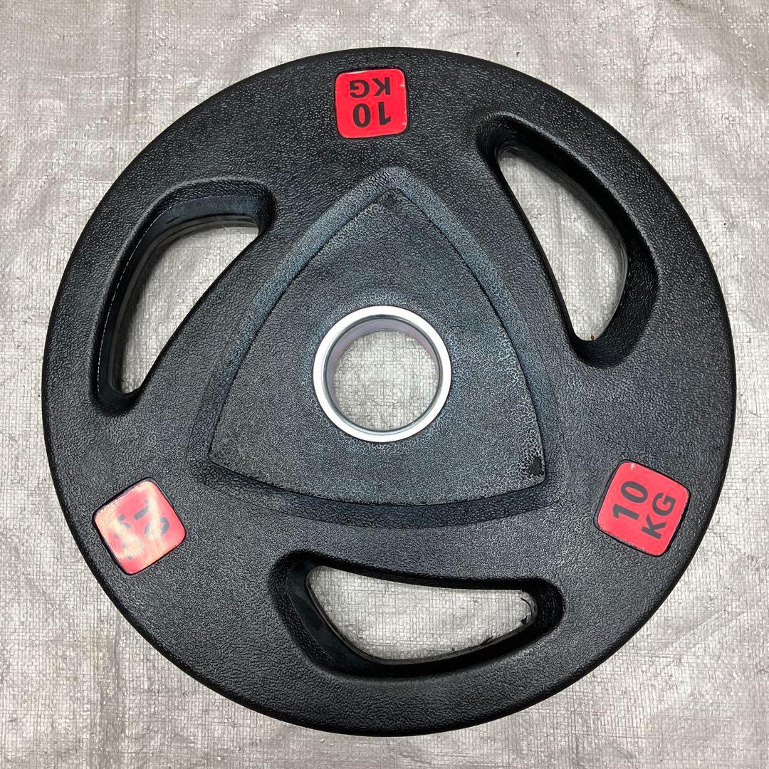 ■全国送料無料■10kg×2枚 バーベルプレート 20kg オリンピックバー用