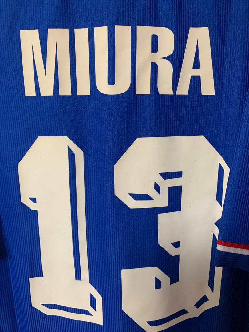 三浦知良選手 ザグレブユニフォーム カズKAZU MIURA