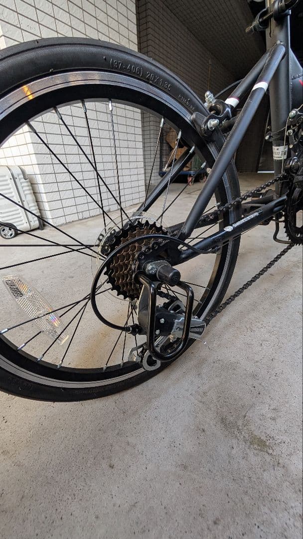 SIAFEI 折りたたみ自転車 ブラック