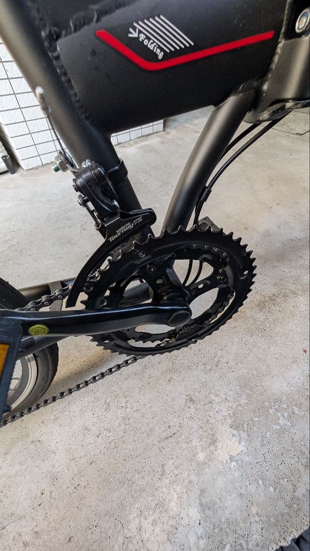 SIAFEI 折りたたみ自転車 ブラック