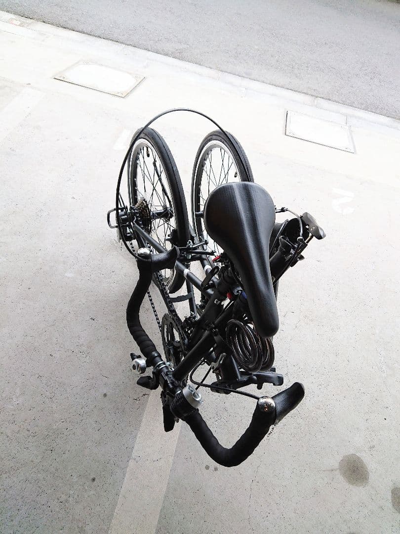 SIAFEI 折りたたみ自転車 ブラック
