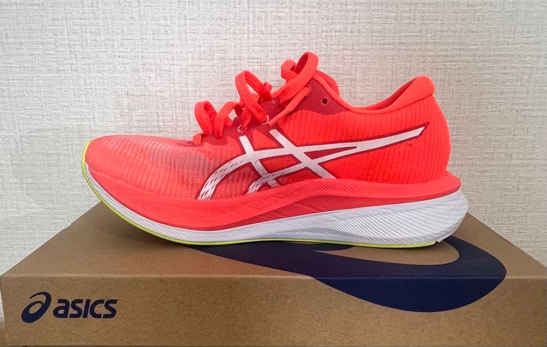 ASICS MAGIC SPEED 3 オレンジ/イエロー　23.0㎝