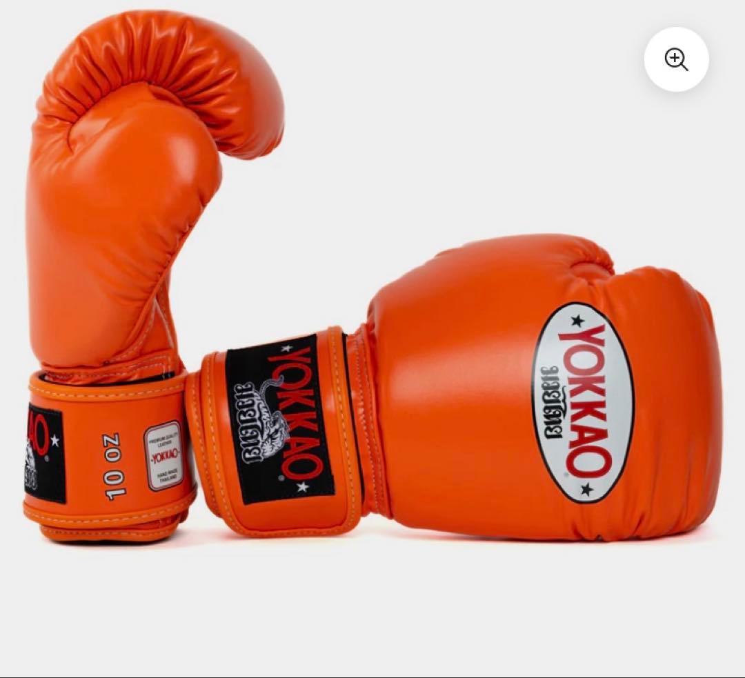 ボクシング YOKKAO MATRIX ORANGE IBIS BOXING GLOVES