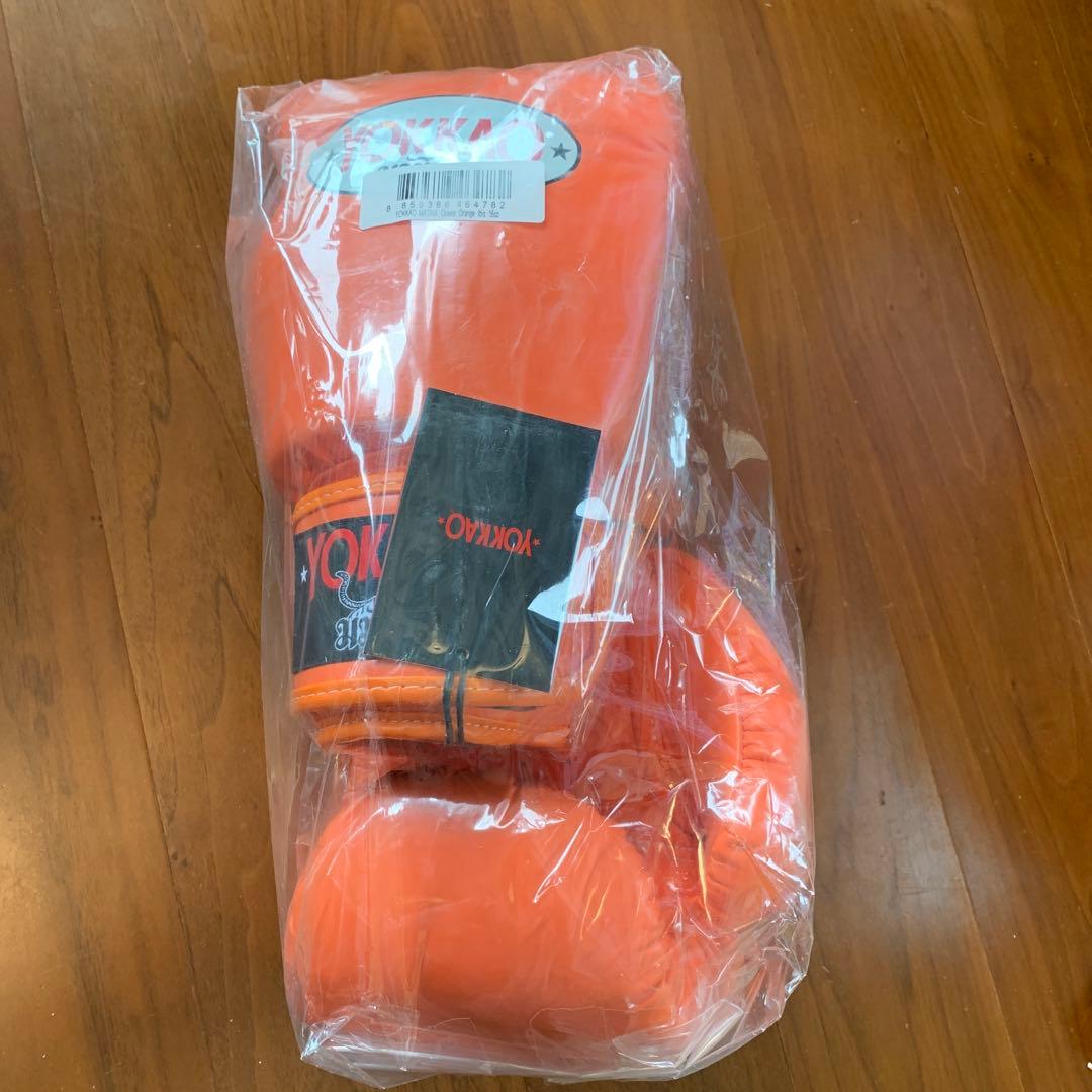 ボクシング YOKKAO MATRIX ORANGE IBIS BOXING GLOVES