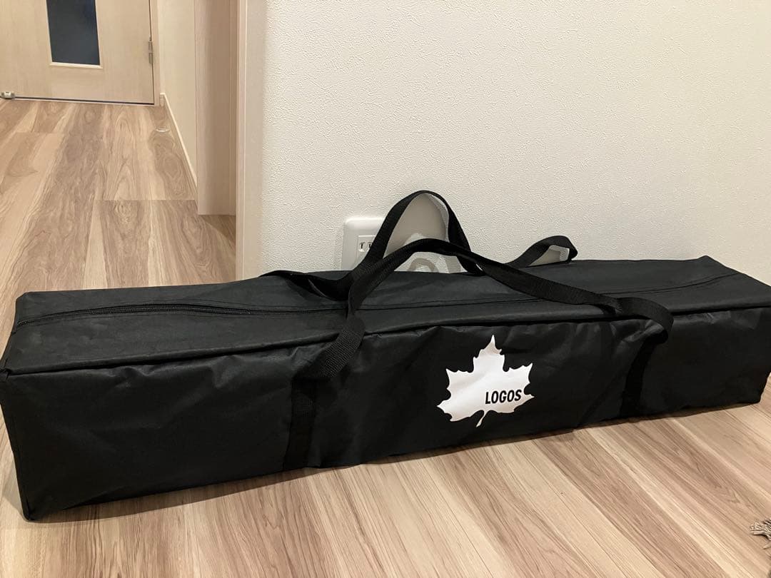 一度使用のみ。LOGOS SOLAR BLOCK Q SET TARP 220
