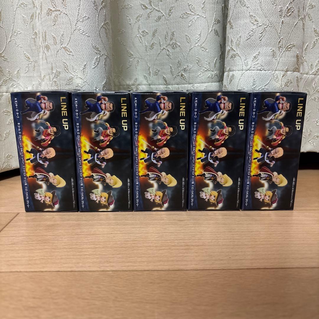 ワンピースワールドコレクタブルフィギュア　ゴッドバレー事件1　5個セット