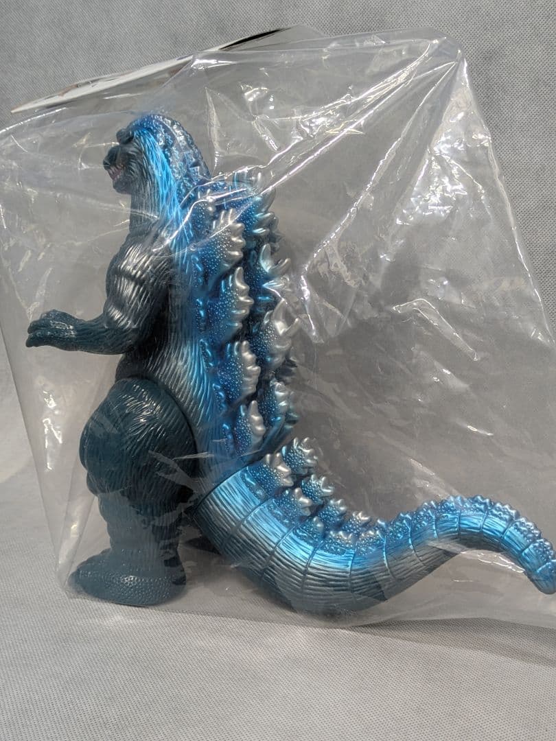 マルサン ゴジラ ソフビ　ビオゴジ　ビオランテ　ゴジラブルー