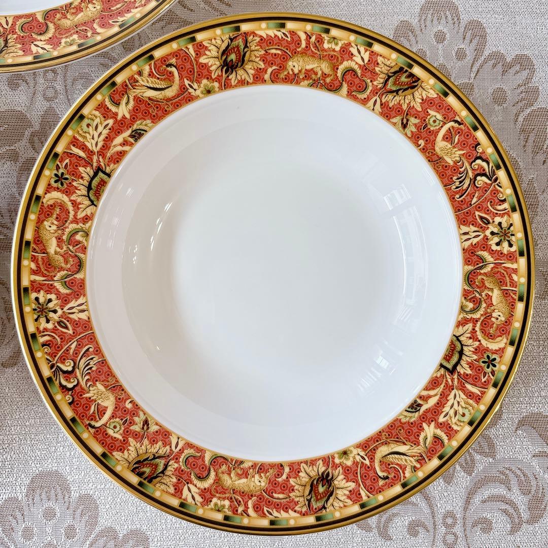 希少品❤️未使用❤️ウェッジウッド❤️ペルシア❤️スープ皿　パスタ皿　20cm　2枚