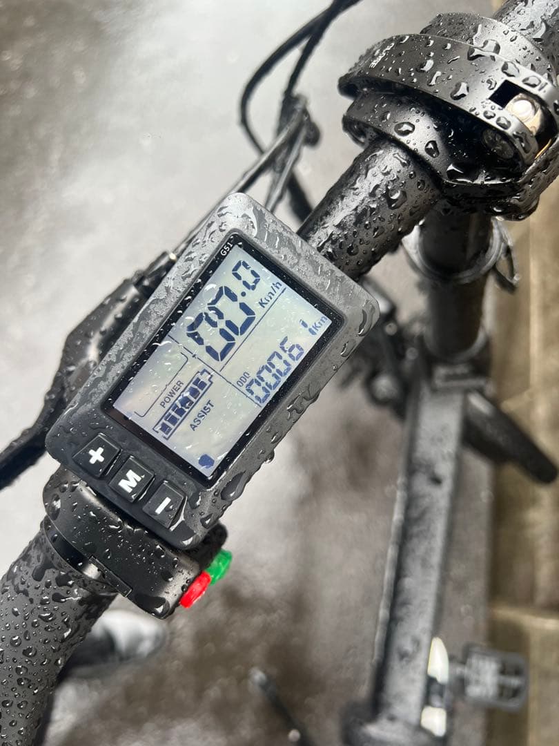 AinoHot 折りたたみ式 電動アシスト自転車 ブラック