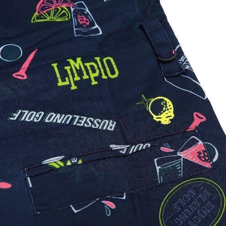 新品 ラッセルノ ゴルフ 総柄 ワンピース 定価18,700円 サイズ0 紺