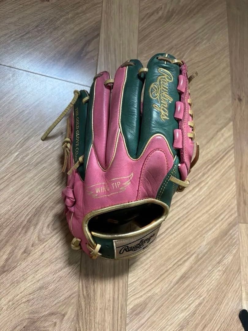 Rawlings Hypertech グローブ グリーン/ピンク