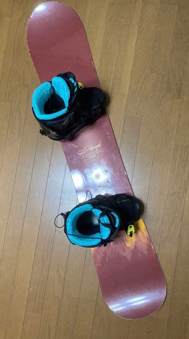 スノーボード3点セット14￼3cm Rossignol Head Salomon