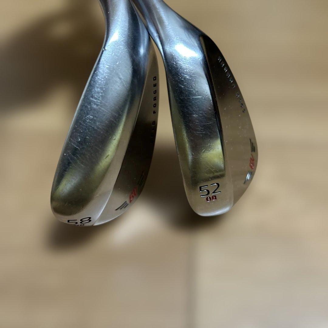 タイトリスト　ボーケイデザインウェッジ52.58セット【良品】