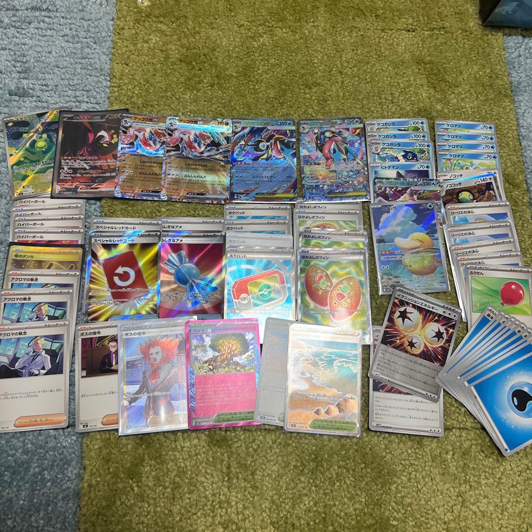 メガゲッコウガ　デッキ　高レアリティ　デッキケース＋スリーブのおまけあり　SAR