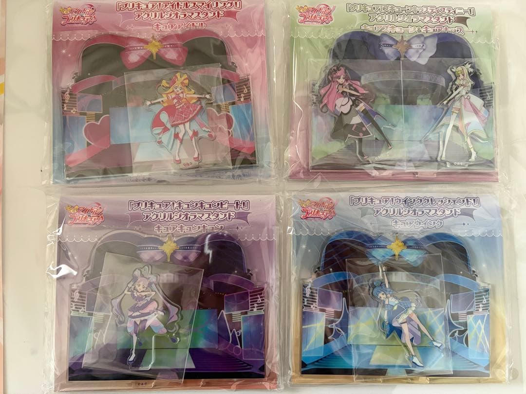 キミとアイドルプリキュアアクリルジオラマスタンド