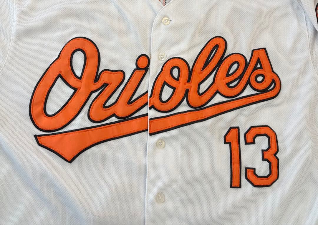 MLB ボルティモア・オリオールズ　マニー・マチャド　背番号13 ユニホーム