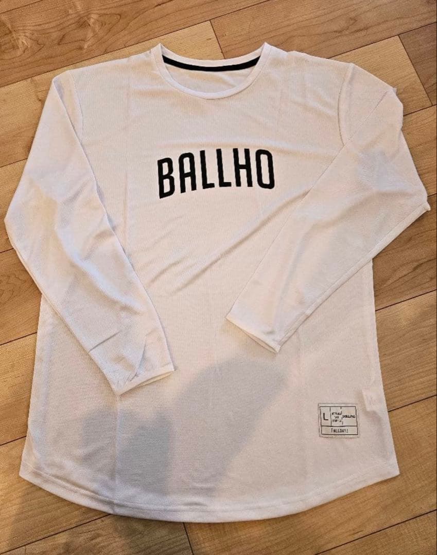 BALLHO ホワイト 長袖 Tシャツ L