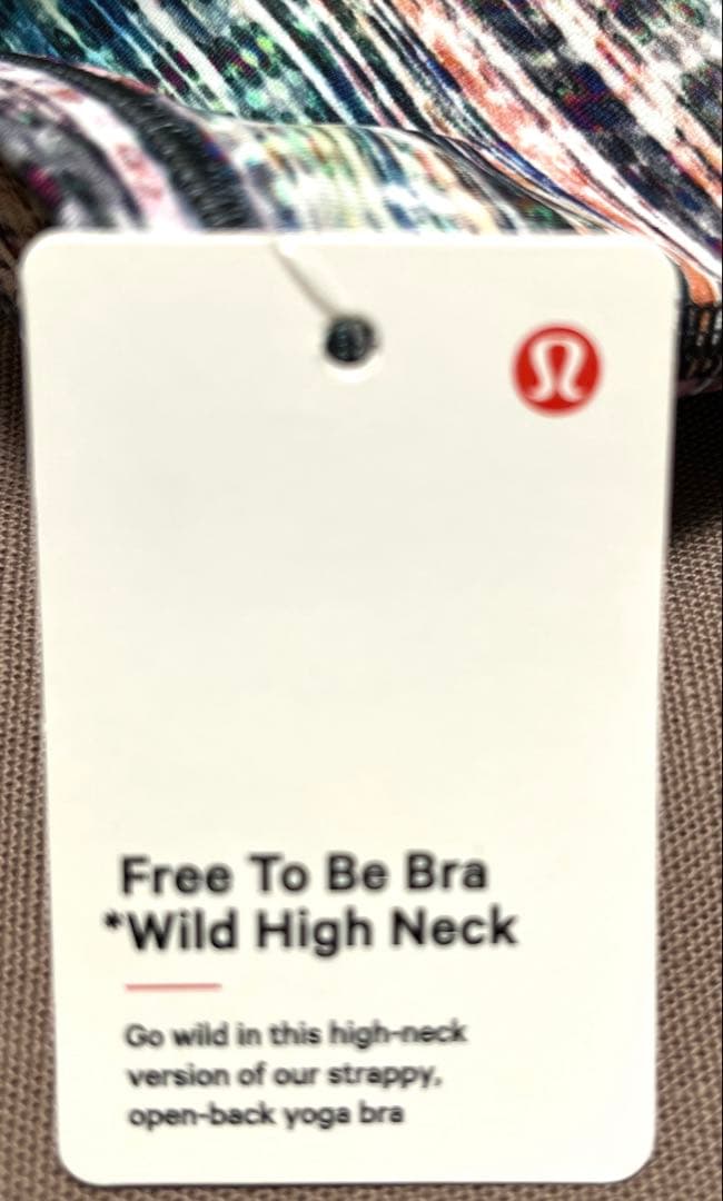 ルルレモン Free to Be Bra Wild High Neck 6