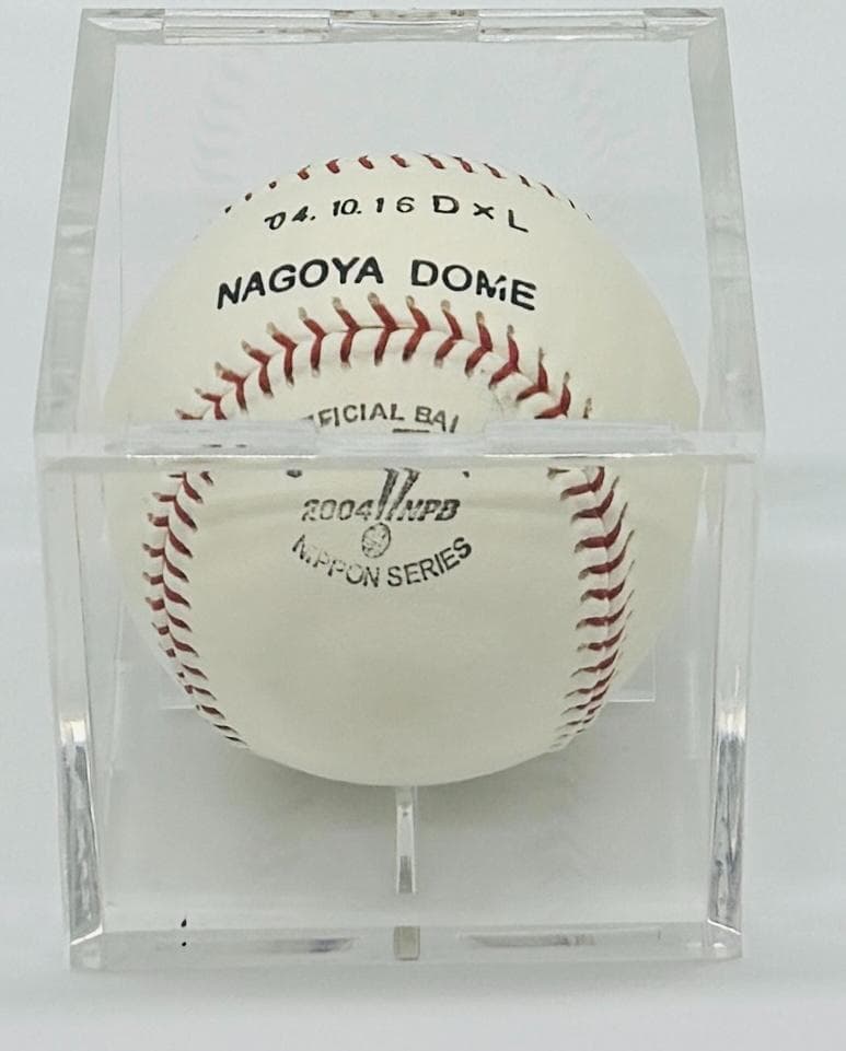 NPB 日本シリーズ公式試合球 2004 中日ドラゴンズ 西武ライオンズ