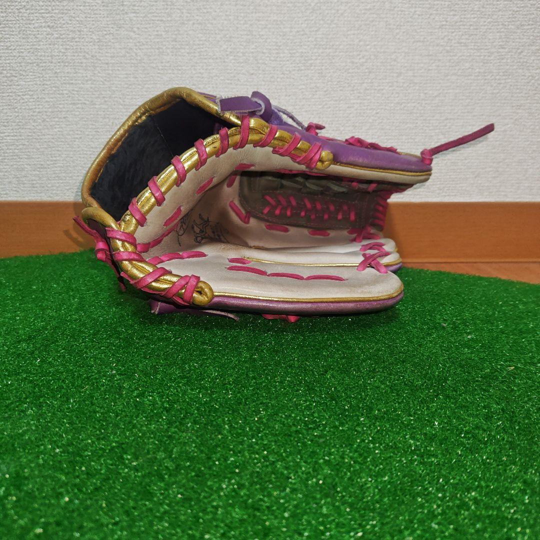 ノーブランド 軟式 スペシャル オーダー 投手兼内野手用 グローブ 野球