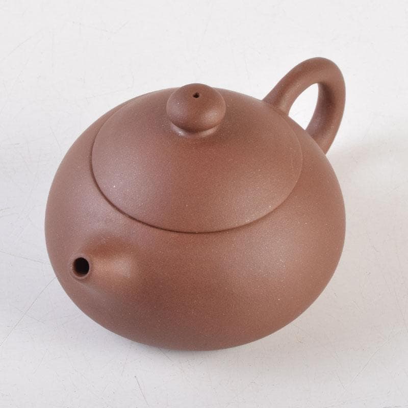 きち 　中国　宣興紫砂銘　紫砂　朱泥　急須　茶壷　C　9218