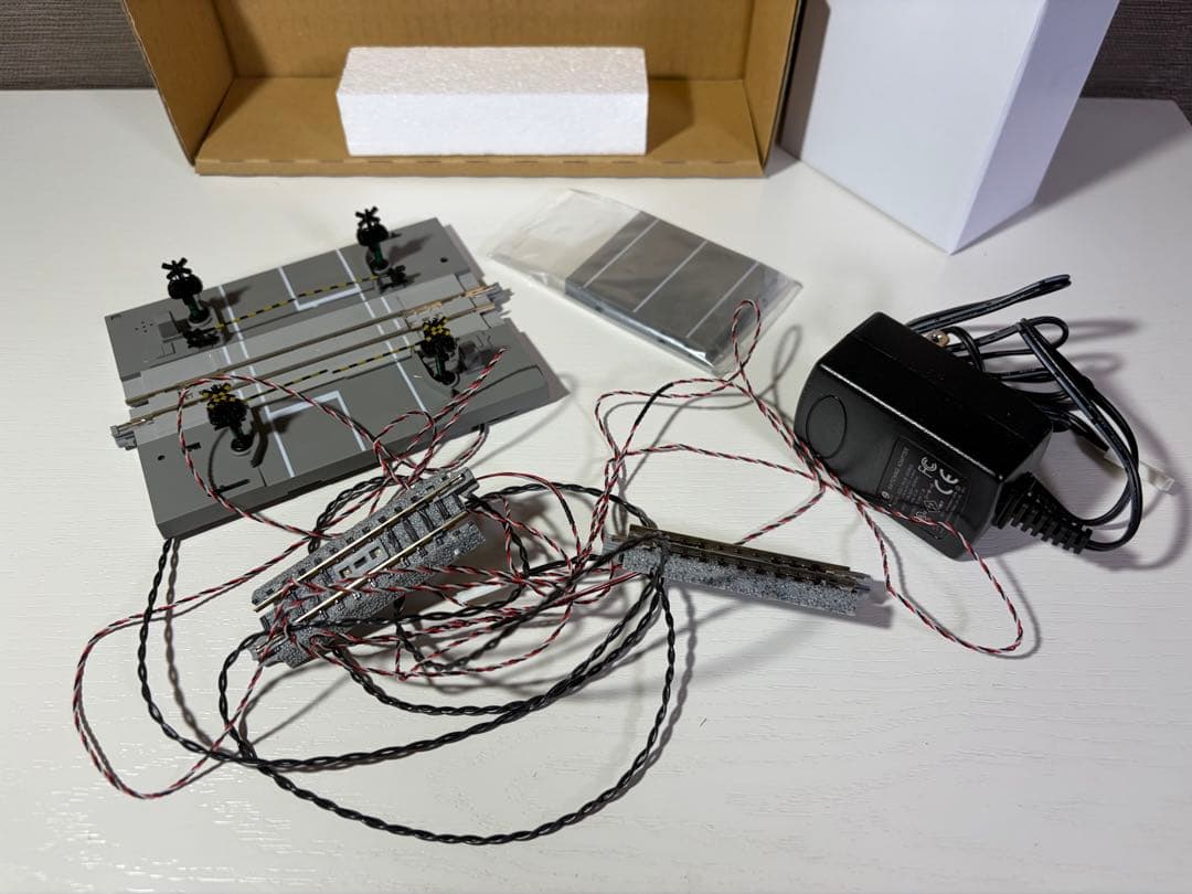 (T) KATO UNITRACK 自動踏切S基本セット 電動ポイントセット