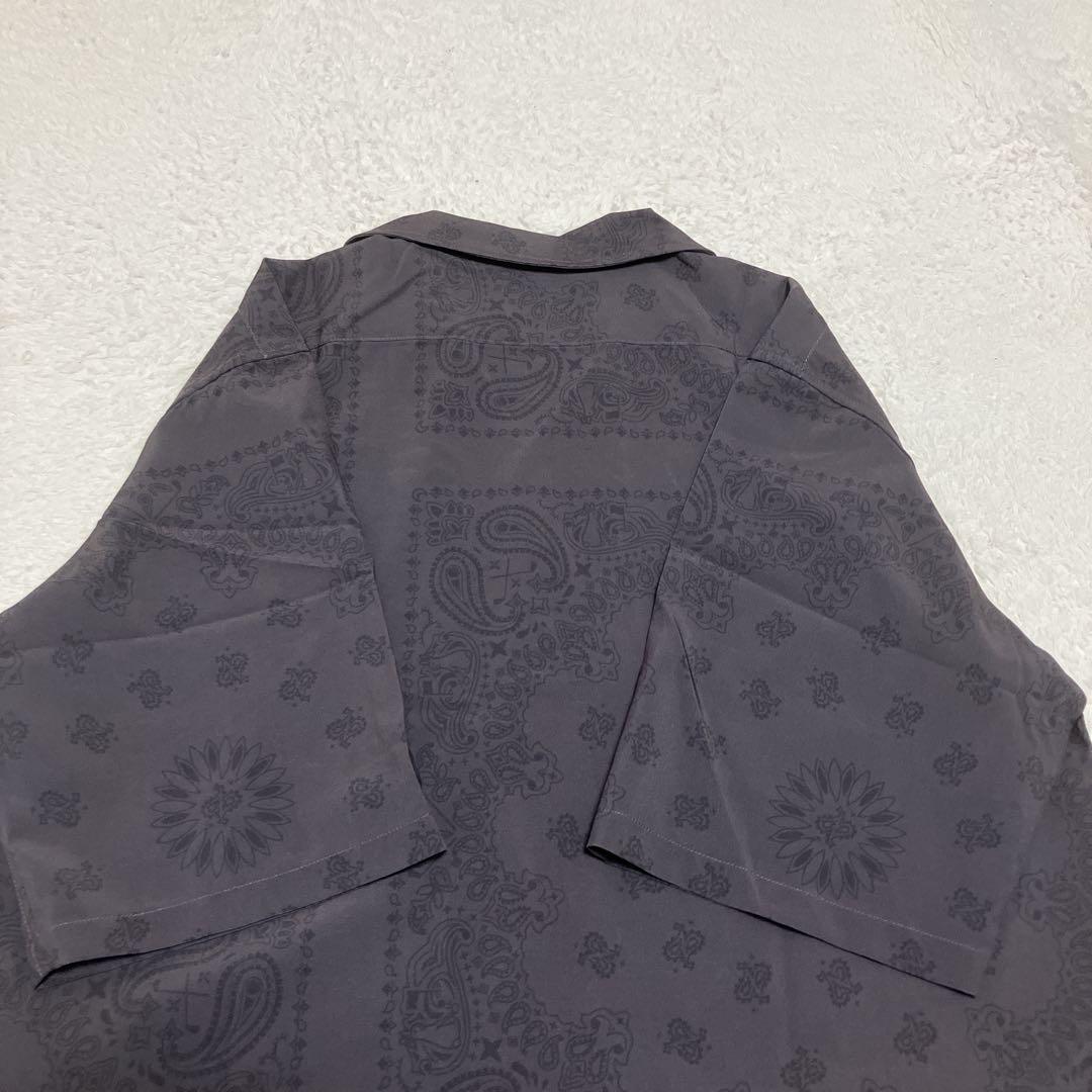 ⭐︎新品未使用タグ付き⭐︎希少⭐︎FR2 GOLF 刺繍ロゴ ペイズリー 開襟シャツ
