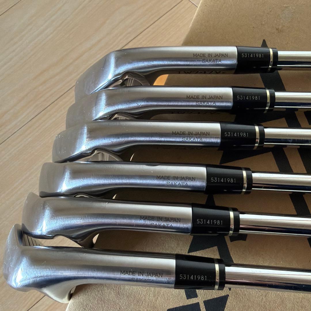 HONMA TW747VX フォージドアイアンセット 6本　純正モーダスR