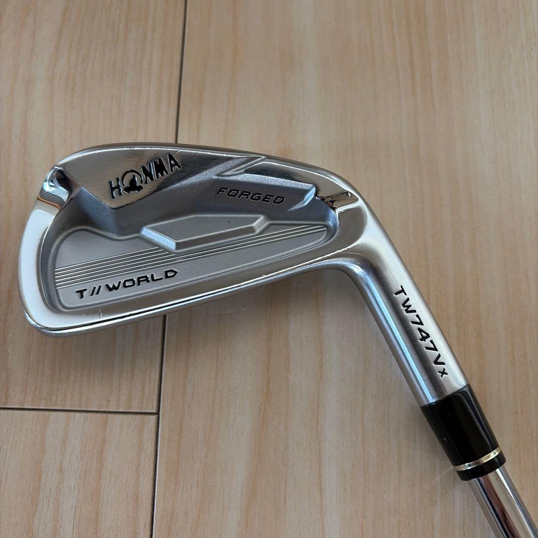HONMA TW747VX フォージドアイアンセット 6本　純正モーダスR