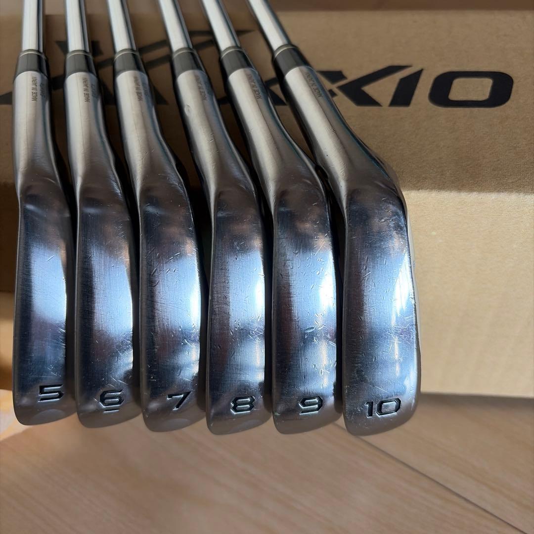 HONMA TW747VX フォージドアイアンセット 6本　純正モーダスR
