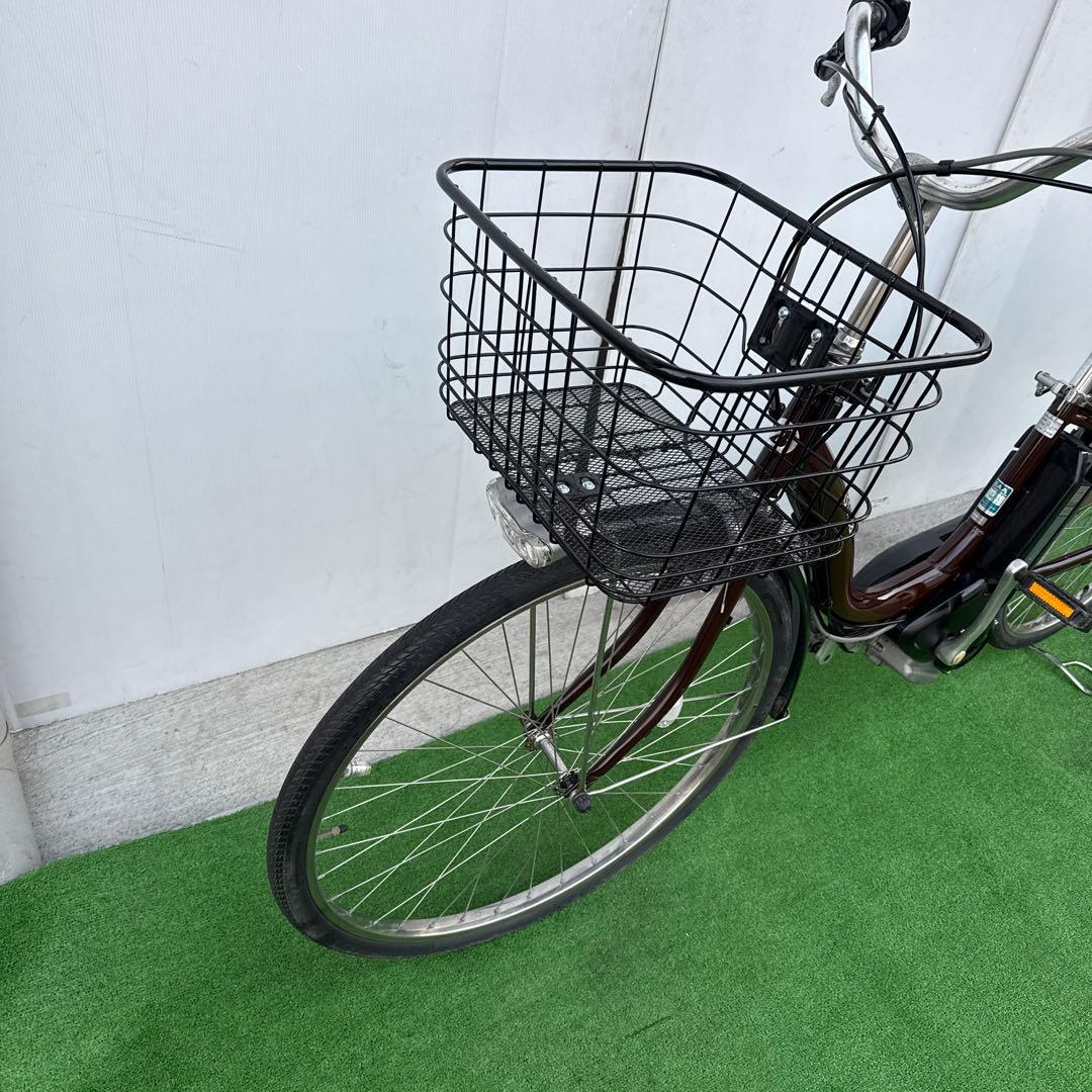 ブリヂストン電動アシスト自転車26インチ8.9Ah ブラウン