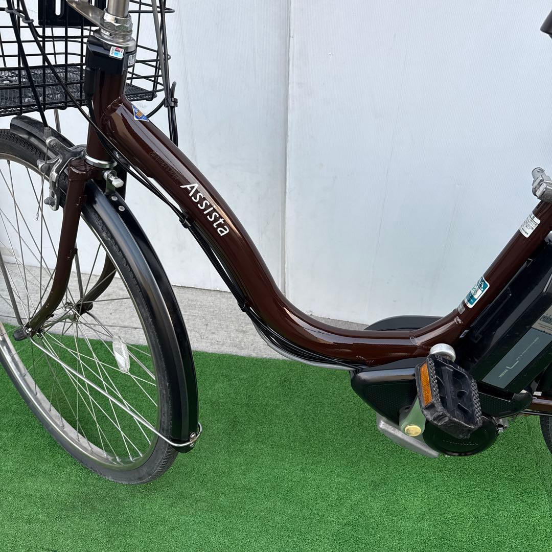 ブリヂストン電動アシスト自転車26インチ8.9Ah ブラウン