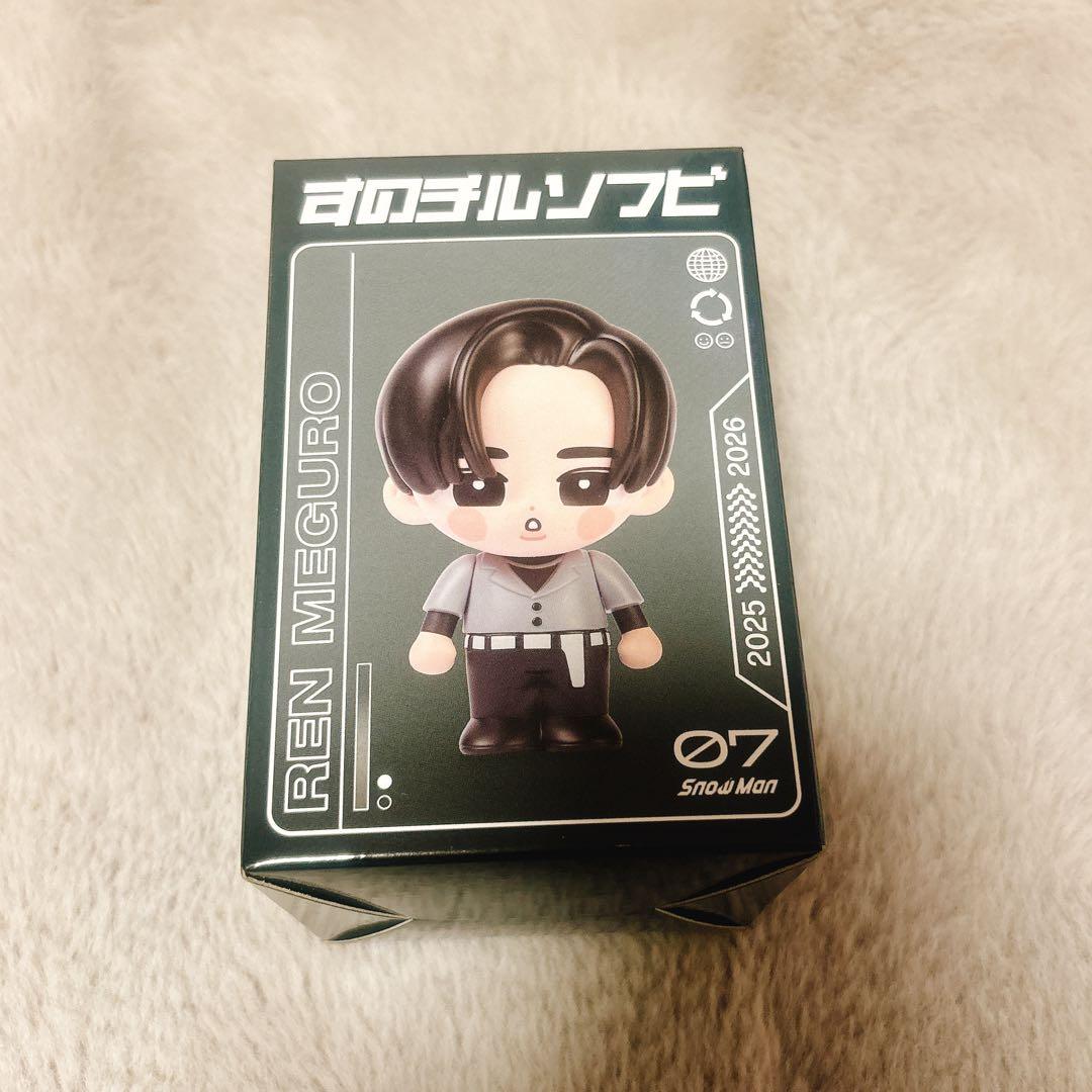 man 目黒蓮　on すのチル　ソフビ　クリアステッカー