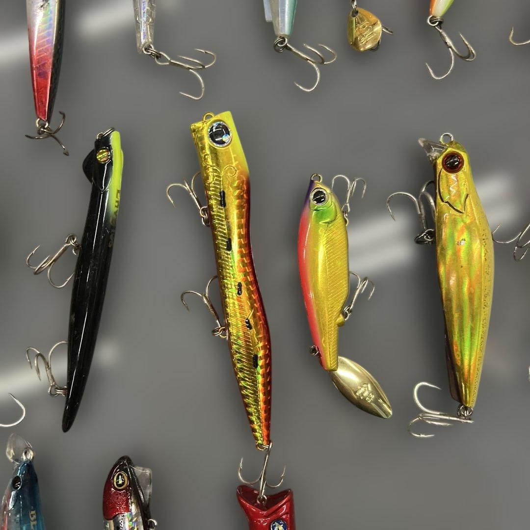 マ*ス様 B 釣り　ルアーセット　25点まとめ　現状品
