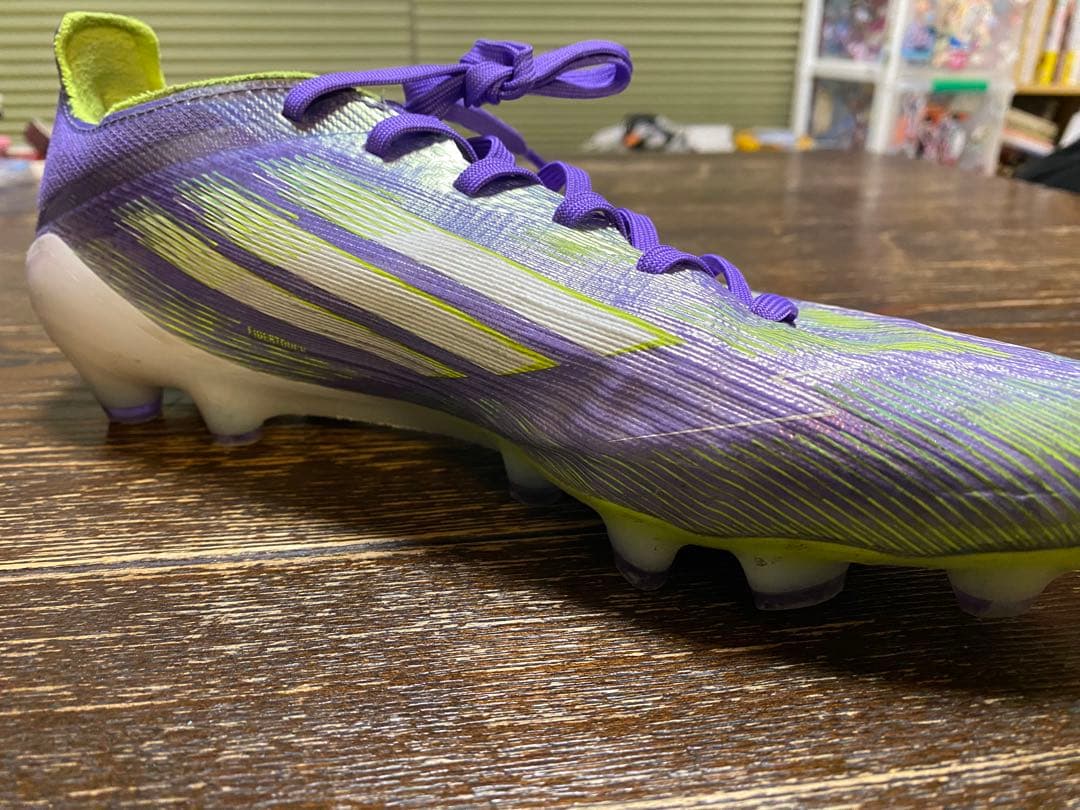 adidas F50 紫/緑 サッカーシューズ