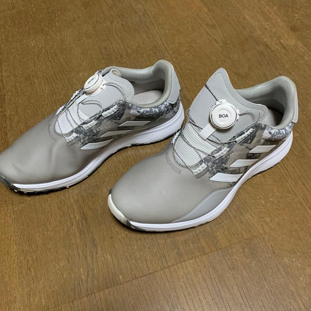 adidas BOA ゴルフシューズ グレー