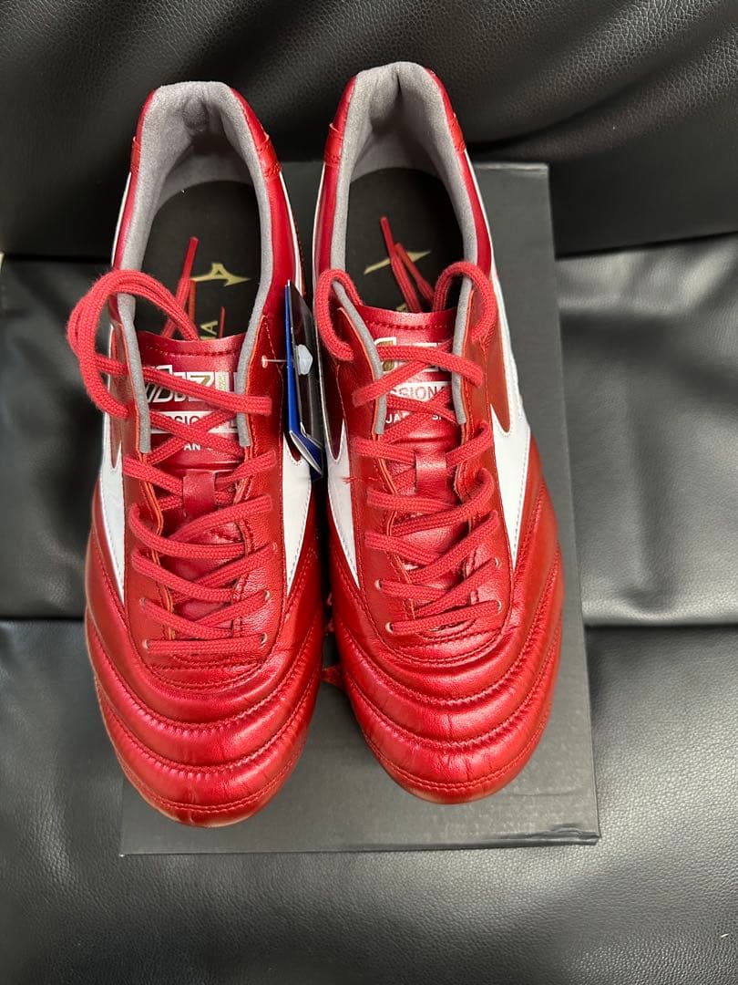 Mizuno モレリア Ⅱ JAPAN Ruby Red 25.0