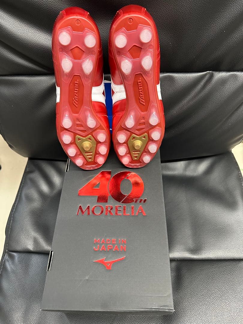 Mizuno モレリア Ⅱ JAPAN Ruby Red 25.0