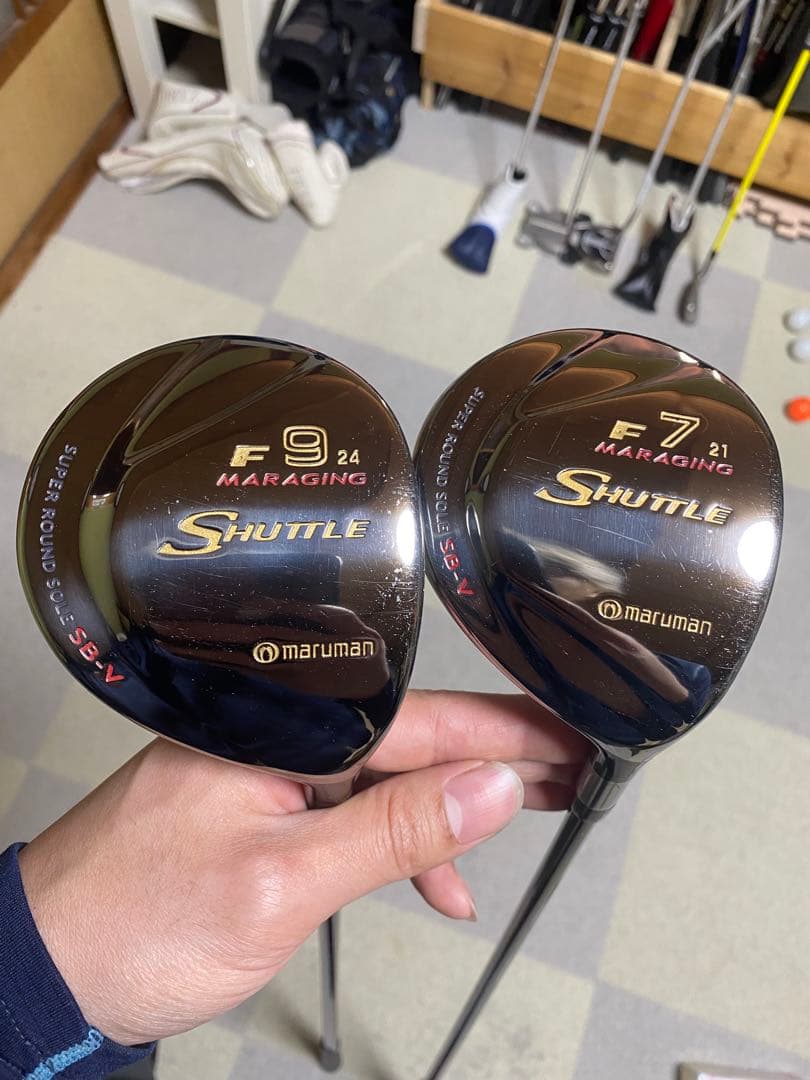 maruman SHUTTLE フェアウェイウッド4本セット