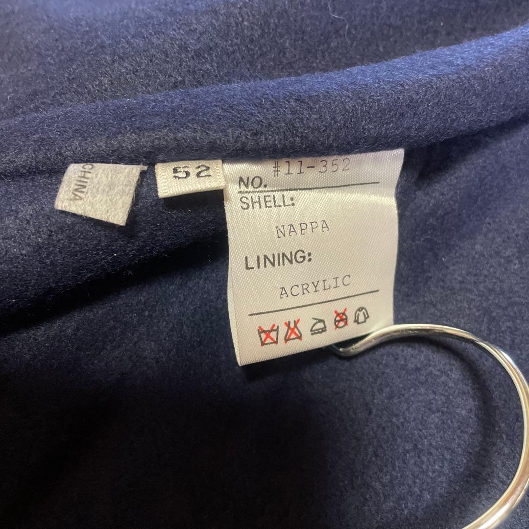 XL デッドストック 80s〜90s レザー ハンティングベスト 本革　黒