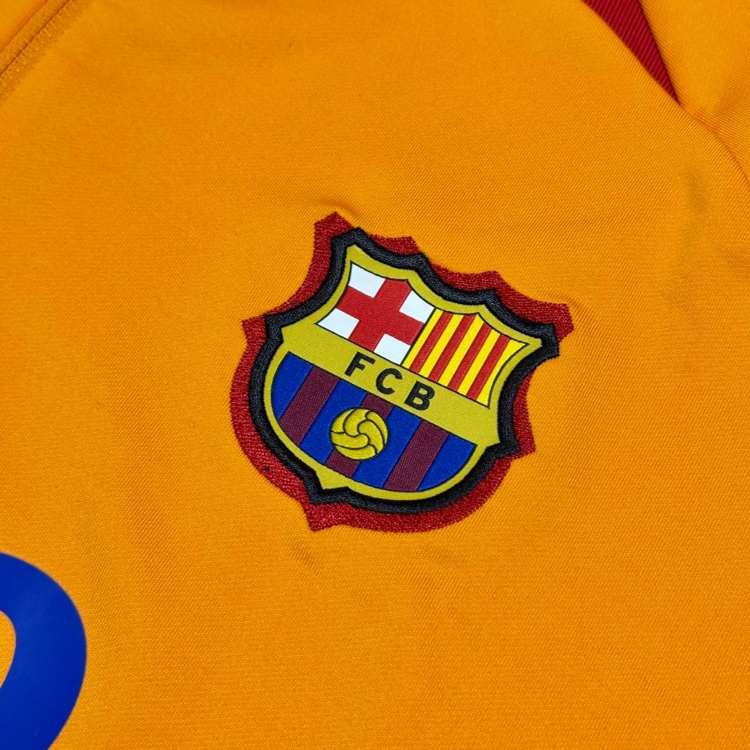 超美品 Nike FC バルセロナ 選手着用 トレーニングジャージ 上下セット