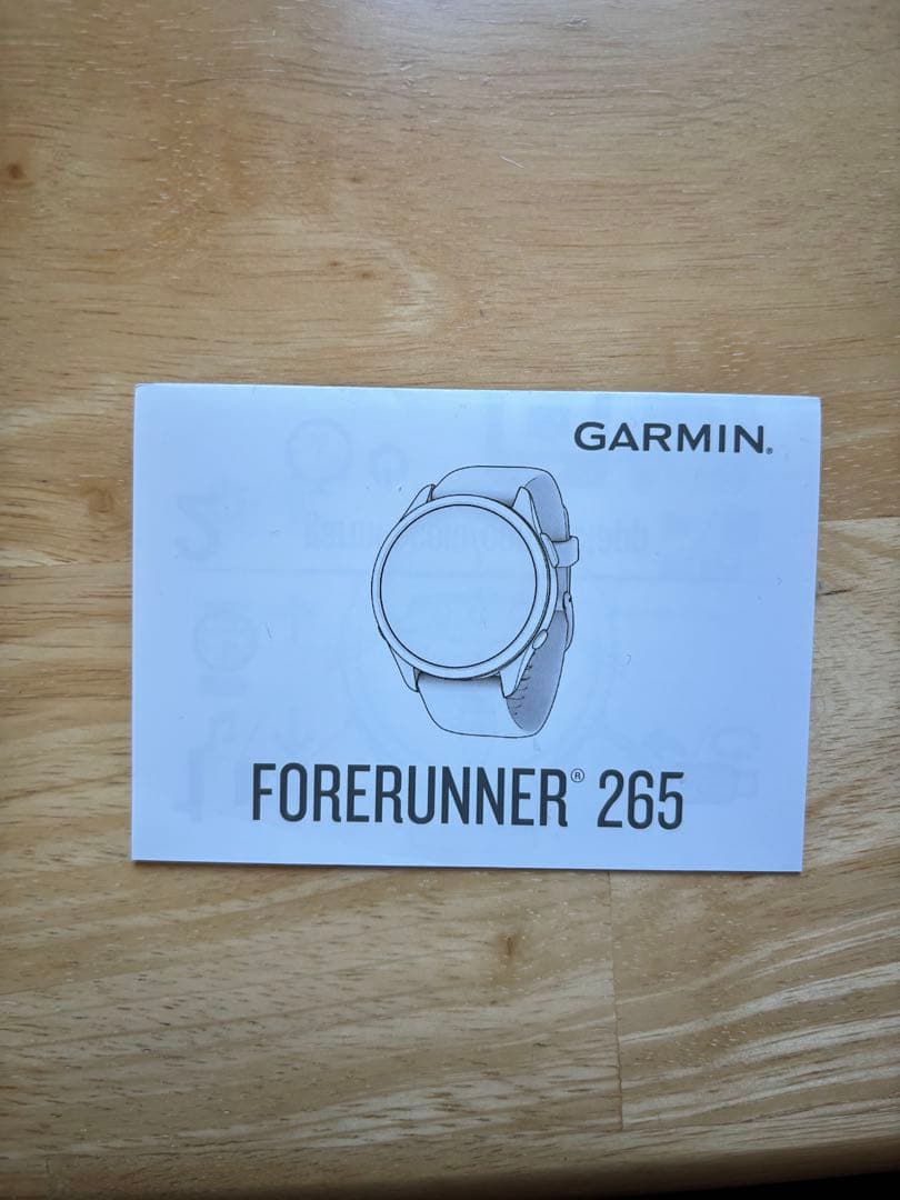Garmin Forerunner 265 ブラック