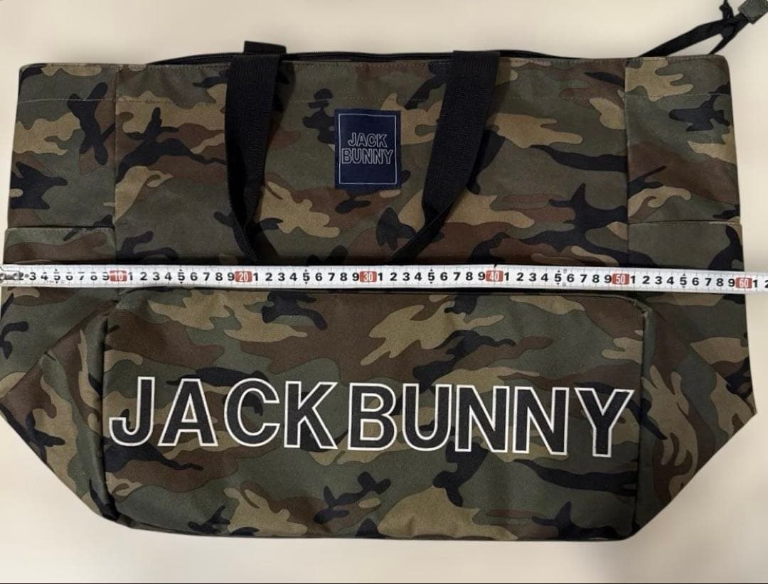 JACKBUNNY ジャックバニー　迷彩　カモフラ　大容量　BIG トートバック